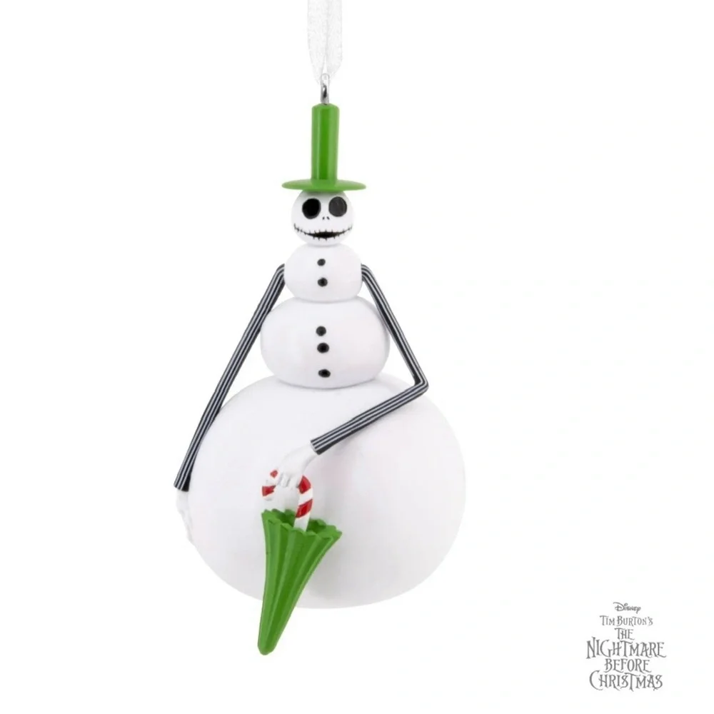 Hallmark Disney’s “Snowman Jack Skellington” Christmas Ornament (NWT)